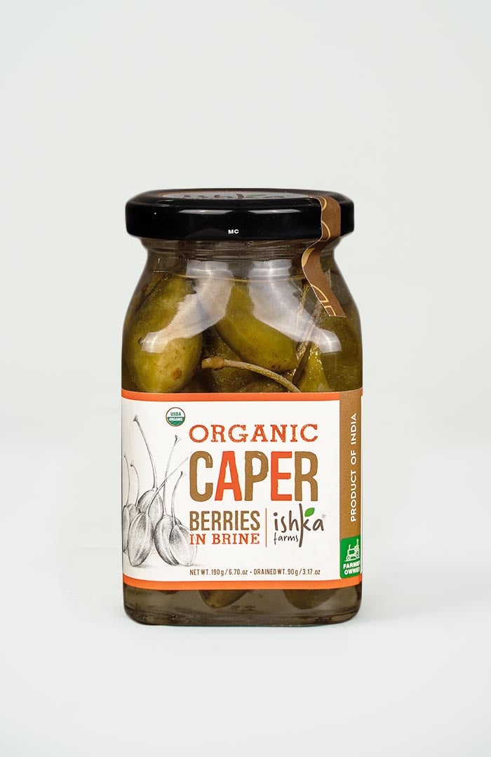 Capers Berries in Brine - Ishka Farms 200gm