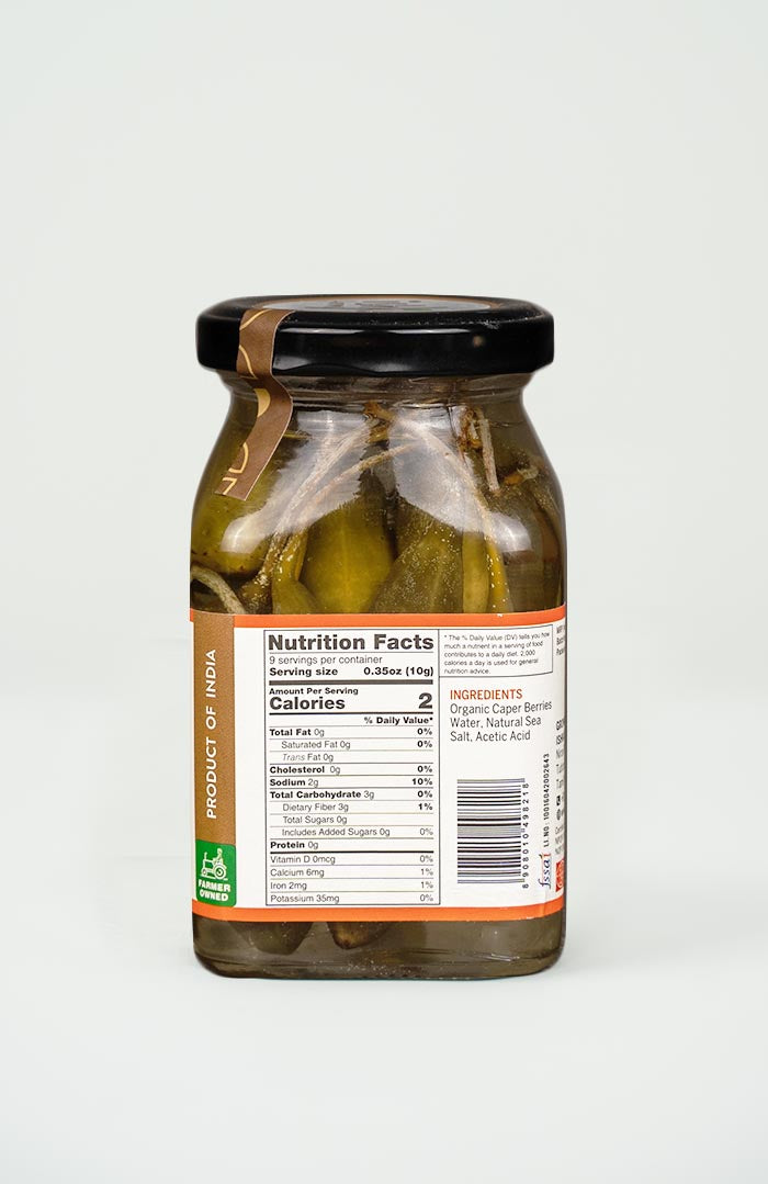 Capers Berries in Brine - Ishka Farms 200gm