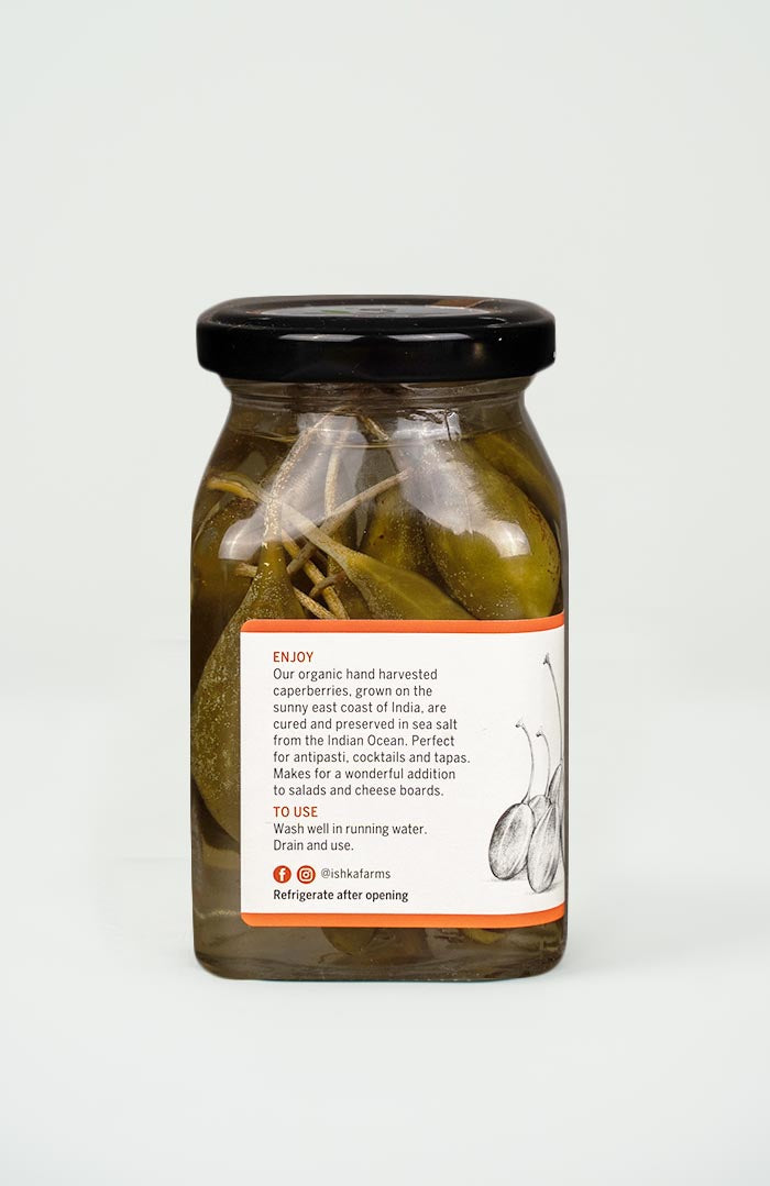 Capers Berries in Brine - Ishka Farms 200gm