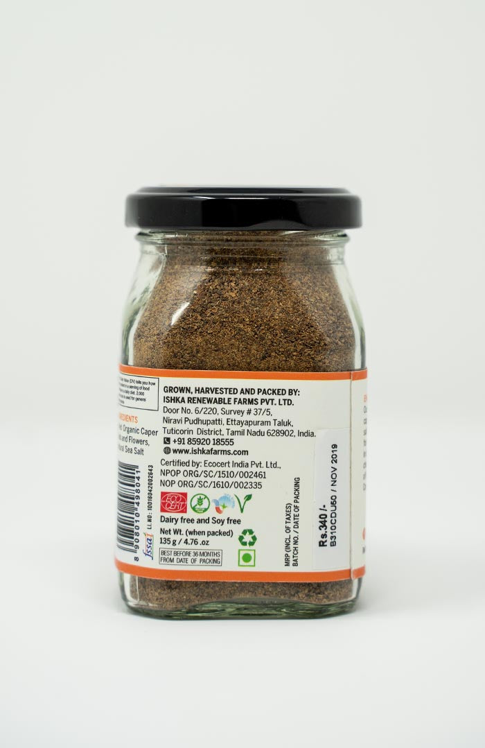 Capers Salt - Ishka Farms - 135gm