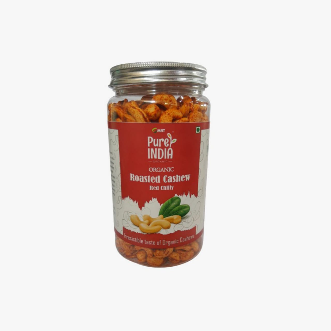 Cashew | Red Chilly (Roasted) – USDA Organic – Mrt Organics – 500gm