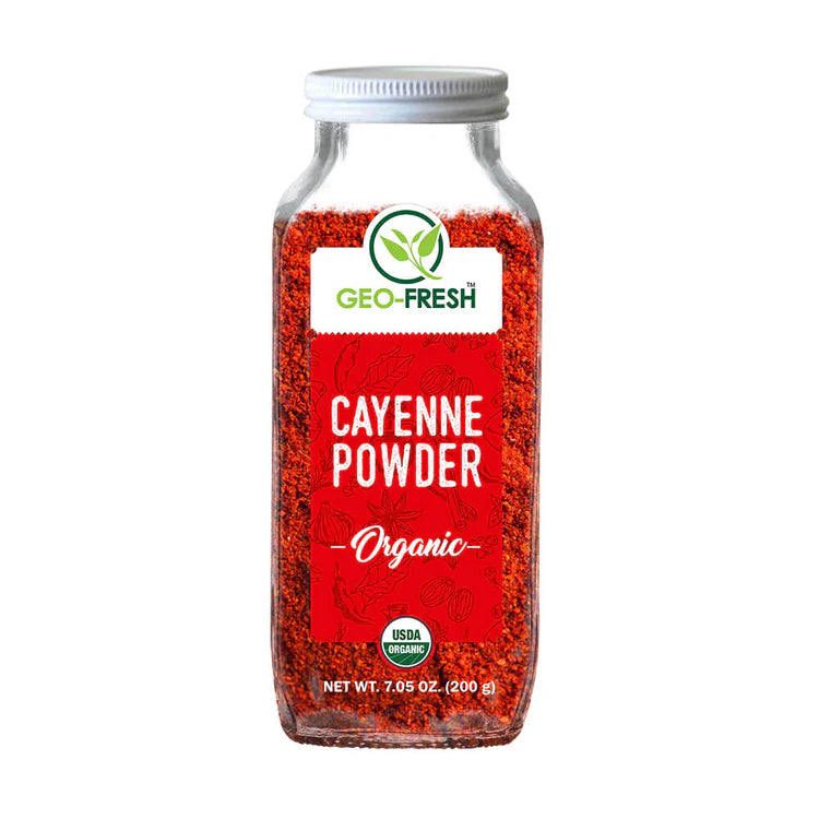 Cayenne Powder | USDA Organic - Geo Fresh – 50gm