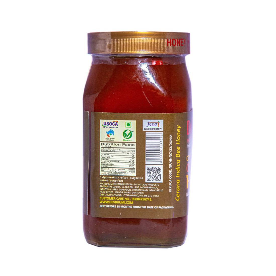 Certified Organic Honey – DevBhumi – 1000gm