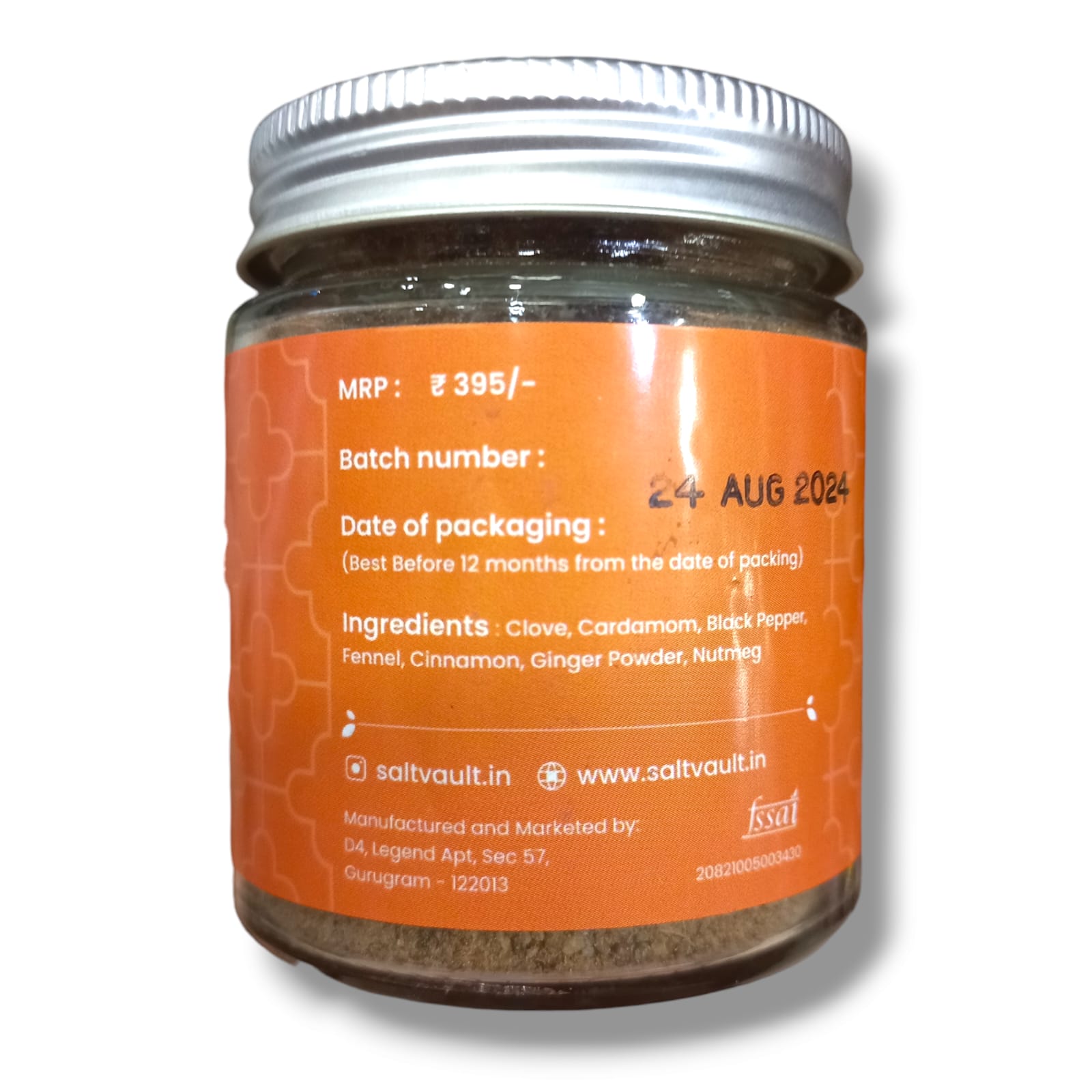 Chai Masala | Freshly Roasted – No Added Artificial Color & No Added Preservatives – Salt Vault – 70gm