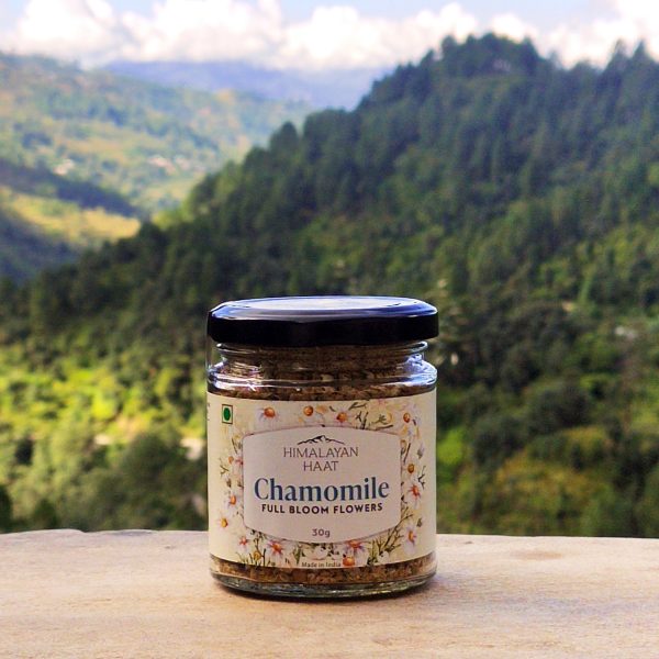 Chamomile Flowers Tea | Organic - Caffeine Free – Himalayan Haat - 80gm