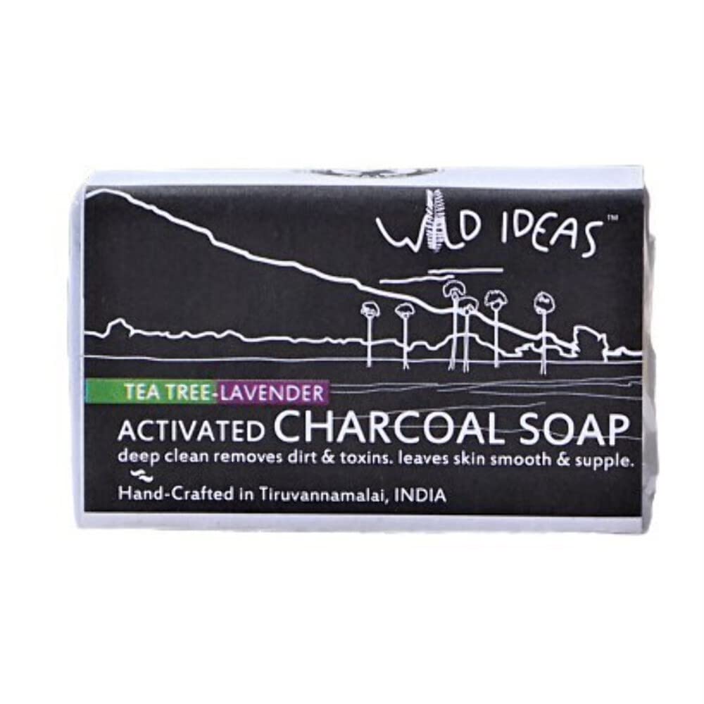 Soap |  Charcoal Body Bath Soap – Handmade – Natural – Wild Ideas – 100gm