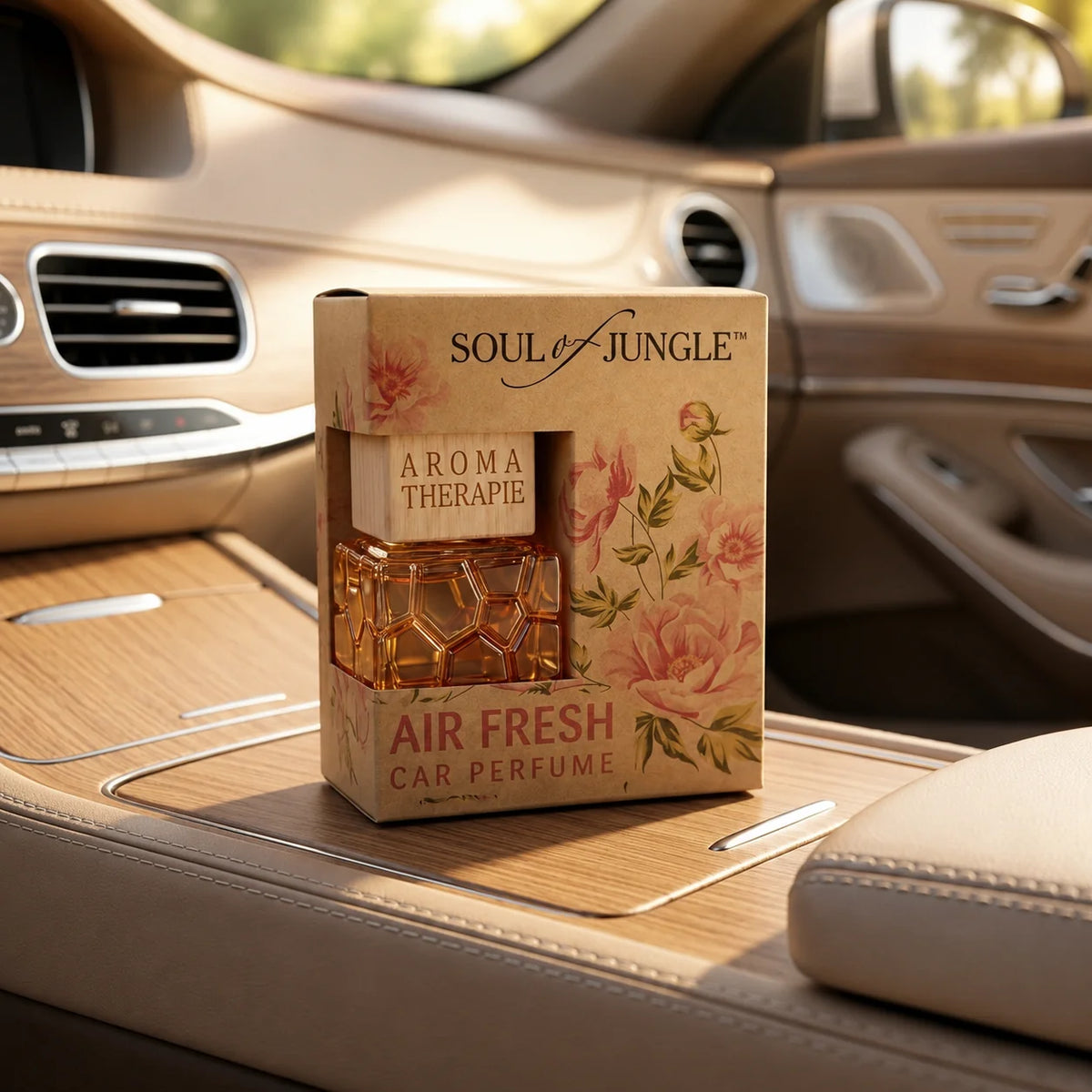 Perfumes | Car Perfume (Rose) - Long Lasting Freshness -Soul Of Jungle-10ml
