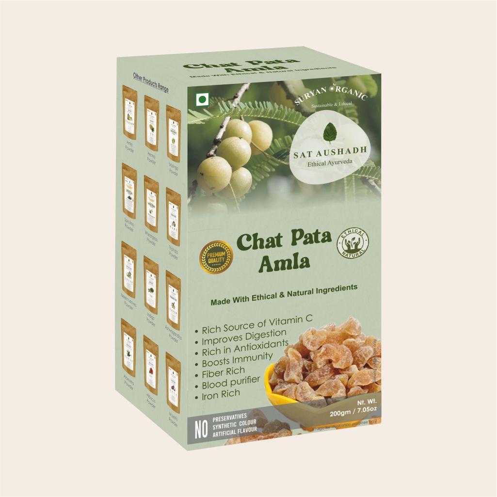 Chat Pata Amla | Made With Ethical & Natural Ingredients - No Color, Artificial Flavor & No Added Preservatives - Sose - 200gm