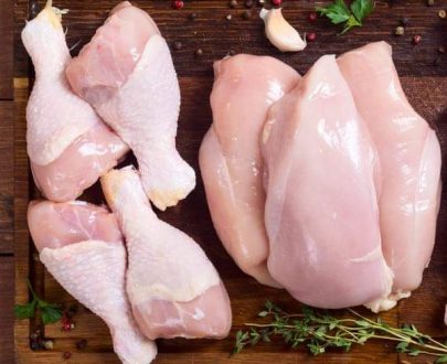 Chicken Breast & Legs Corn Fed Without Skin Halal - Organically Raised - Frozen - Antibiotics And Hormone free - Gayatri Organic Farms - 1000gm