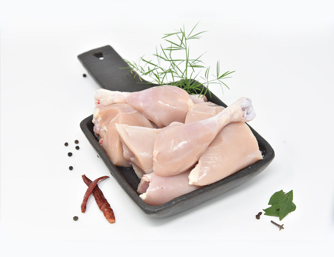Chicken Cut Pieces Corn-Fed (Halal) - 8 Pcs. - Antibiotics And Hormone Free - Fresh - Available on Order Only - Nature&