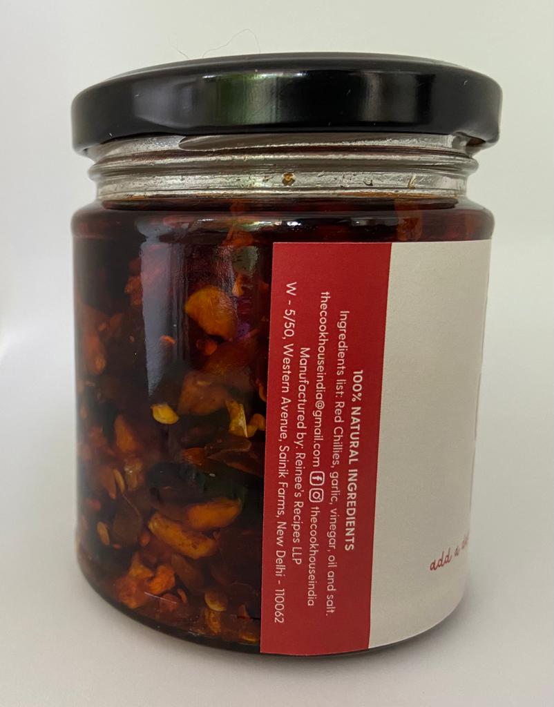 Chilli, Garlic Dipping And Finishing Oil - The Cook House - 150gm