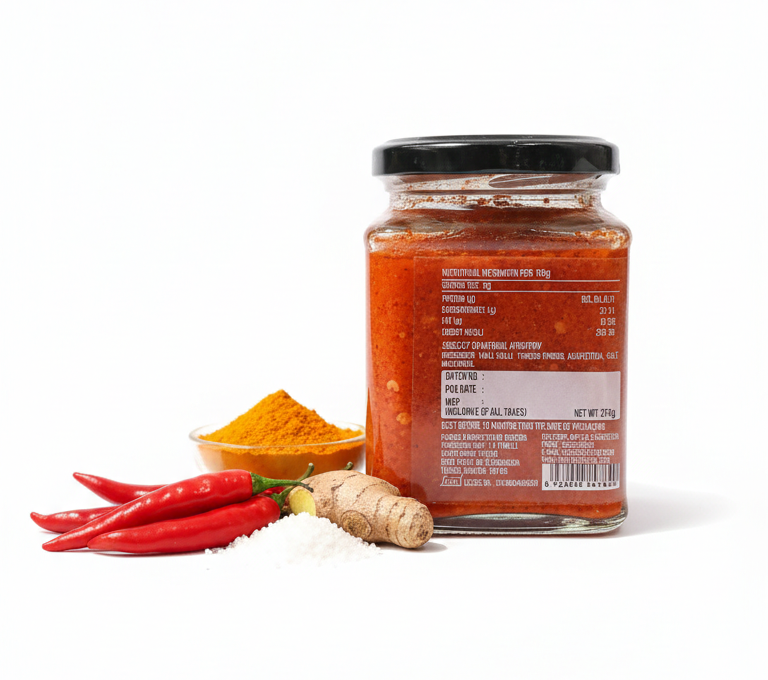 Chilli | Sikkim Dalle Chilli (Paste) – Organic-No Preservatives & Artificial Colours – Vartoh Organic – 275gm
