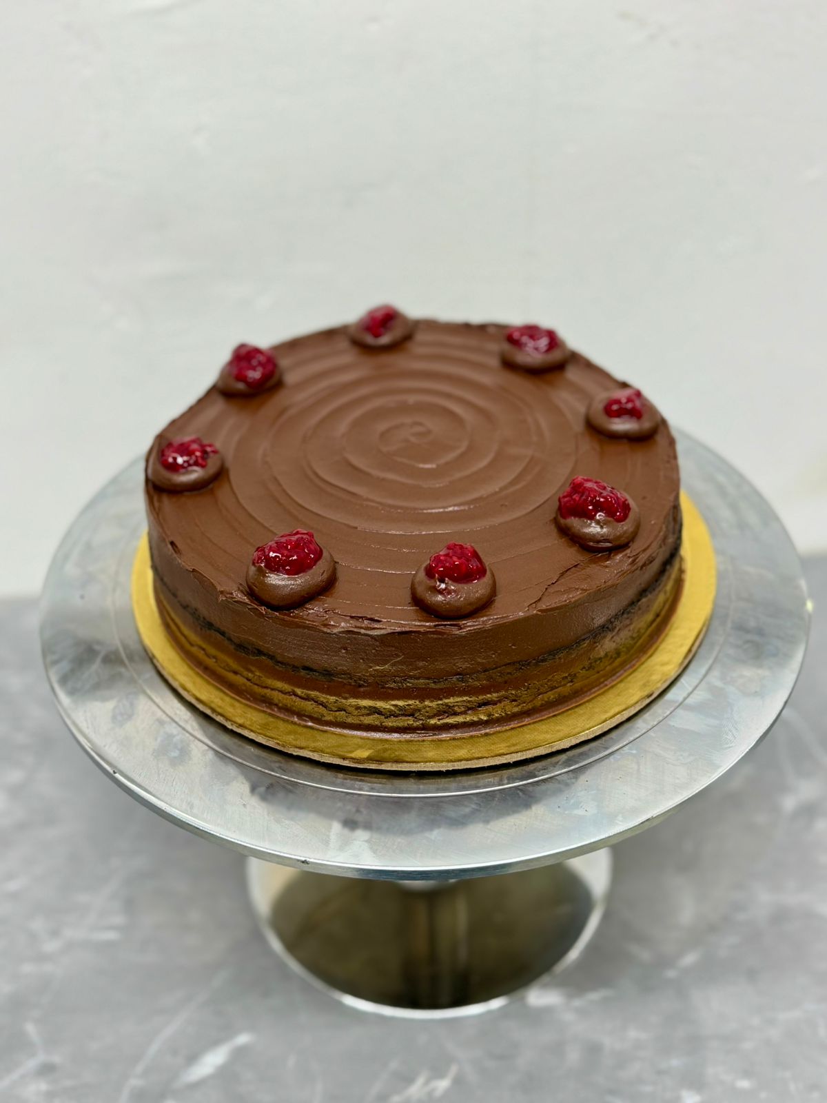 Cake | Chocolate Raspberry Cake - Vegan, Gluten Free & Sugar Free - Nature&