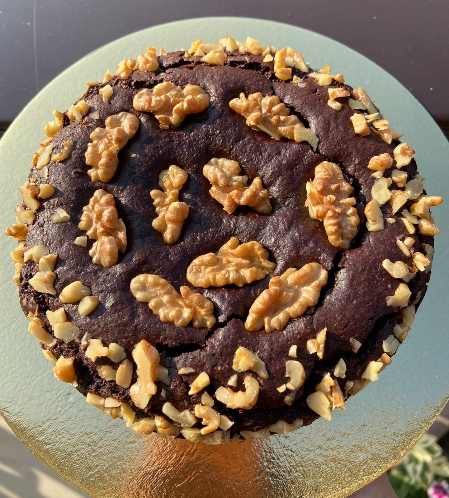 Cake | Chocolate Walnut – Vegan, Gluten Free & Refined Sugar Free – Nature’s Soul – 600gm