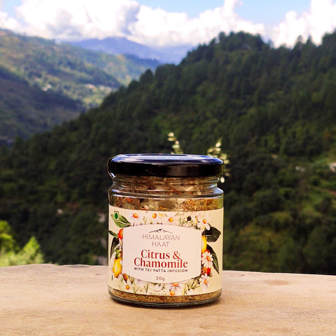 Citrus, Cinnamon & Chamomile Infusion Tea - Himalayan Haat- 30gm