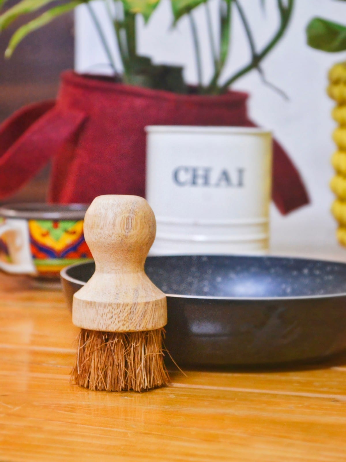 Coconut Coir – Tava Oil Brush – Almitra – 1Pc.
