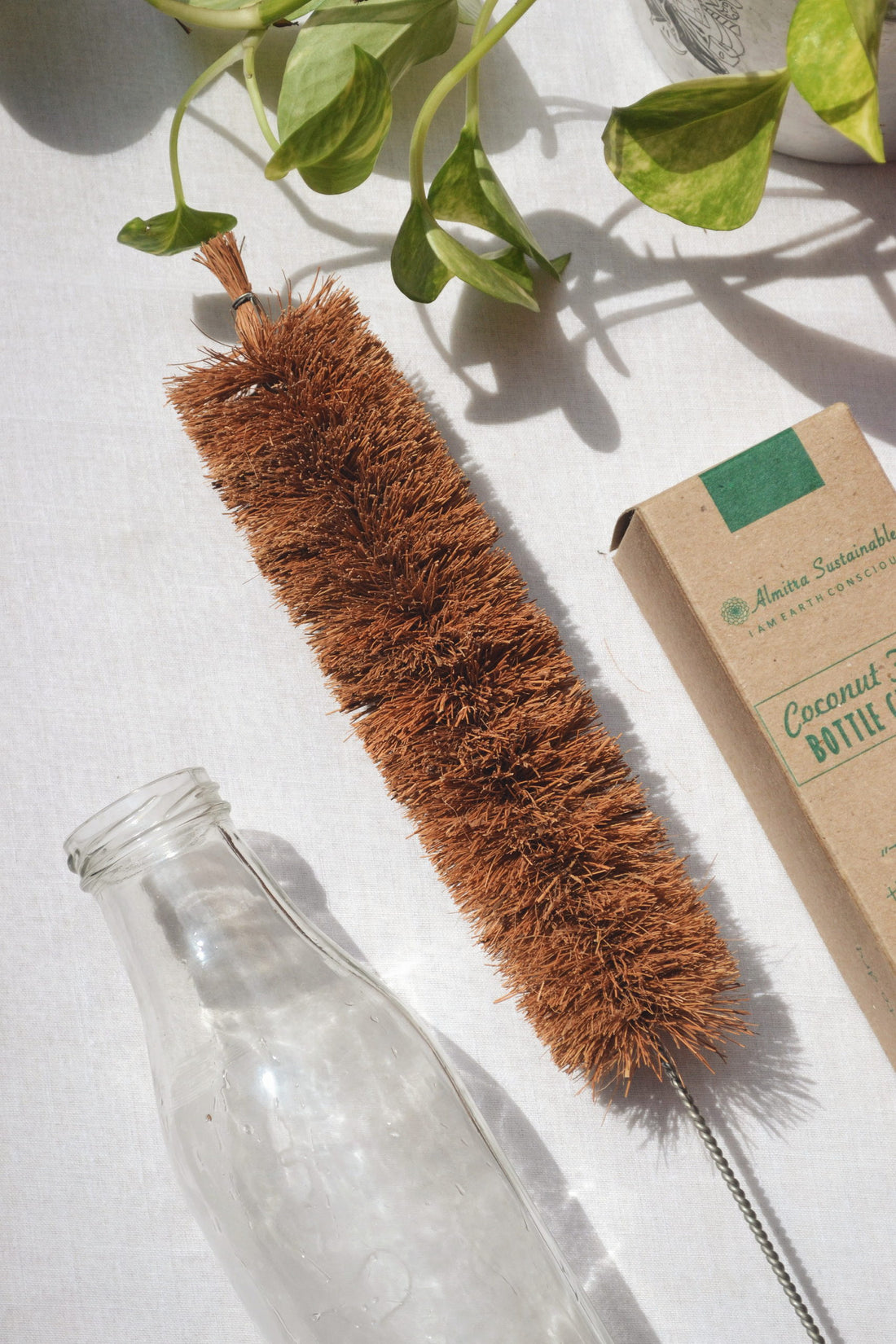 Coconut Fiber Bottle Cleaner – Almitra – 1Pc.