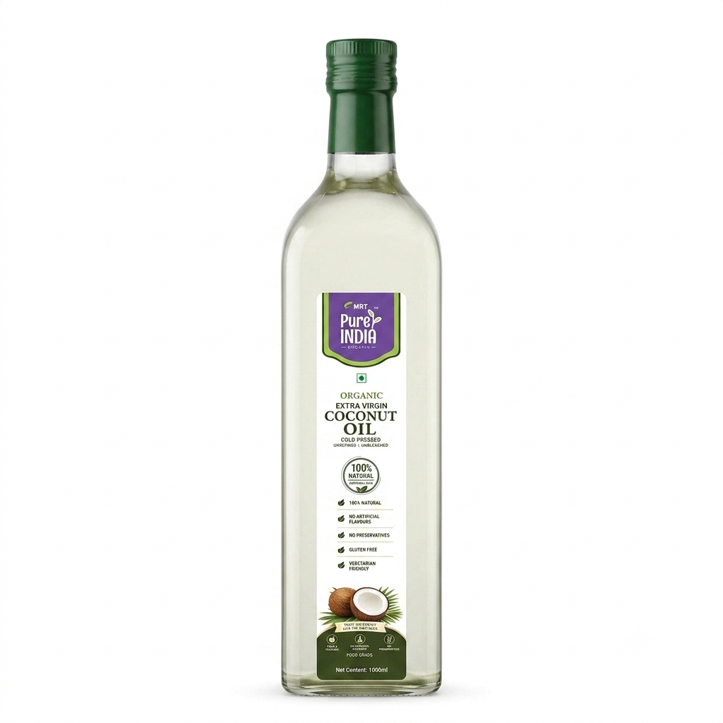 Coconut Oil | Extra Virgin – MRT Organics – 1000ml
