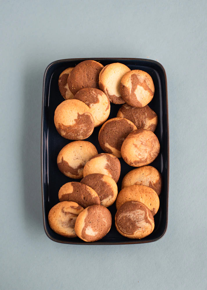 Cookies | Marble (Handmade) - 100% Whole Wheat - Guilt Free - Earthy Grains - 175gm