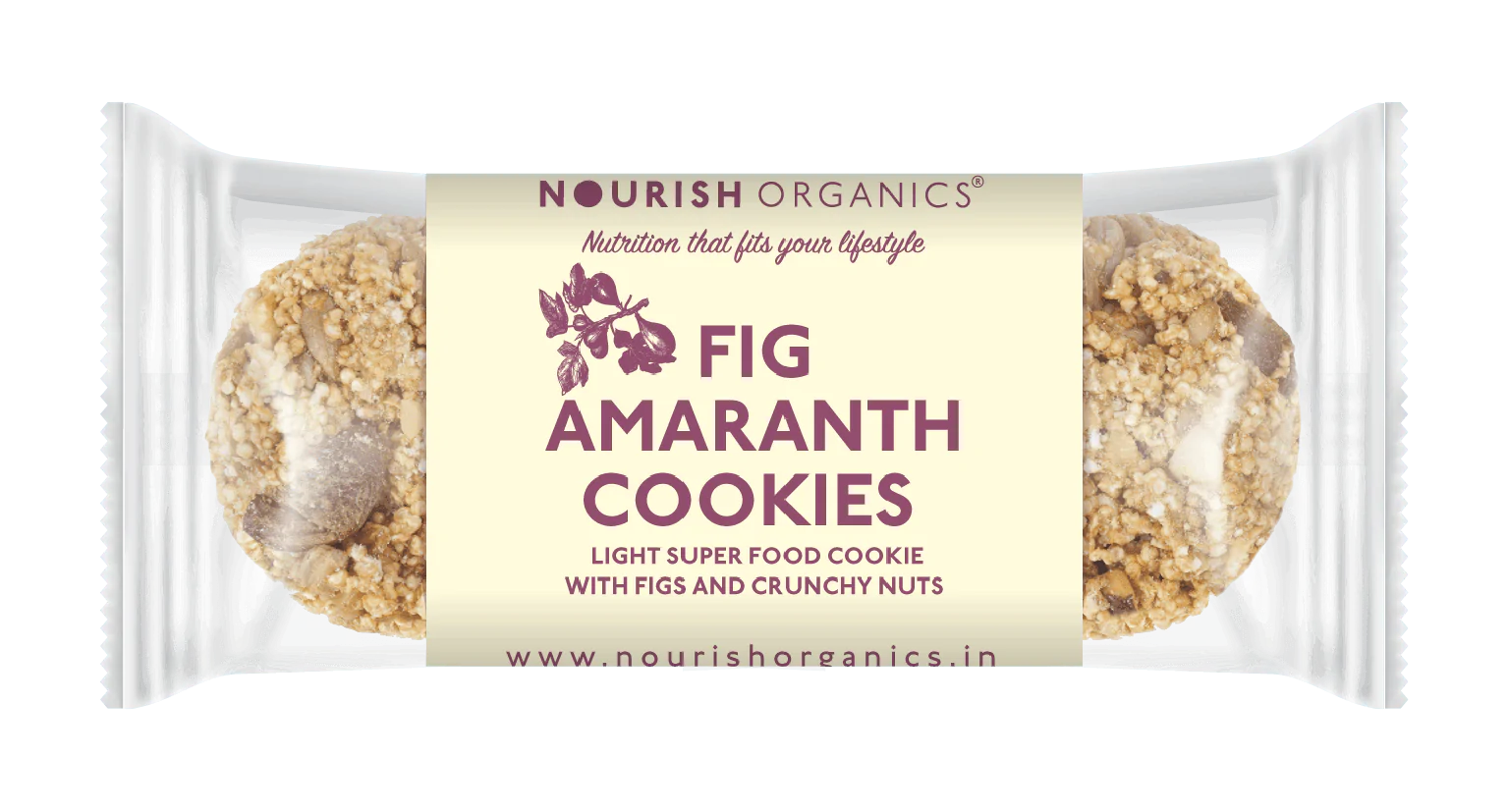 Cookies | Variety Pack - Organic - Wheat Free & Zero Trans Fat - Nourish Organics - 140gm