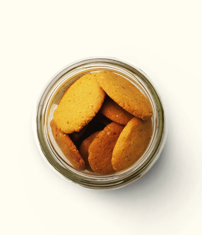 Cookies | Channa Sattu Almond Biscuits With Gur – Gluten Free - Bliss Box Foods – 350gm