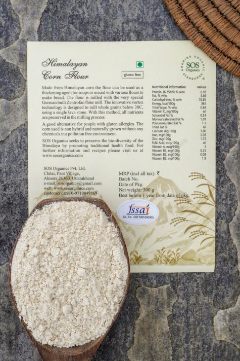 Corn Flour – SOS Organics – 500gm