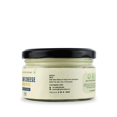 Cream Cheese | Sun Dried Tomatoes (Made From A2 Milk) - Natural – Free Range - No Added Sugar & Preservatives Free – Highland Farms – 200gm