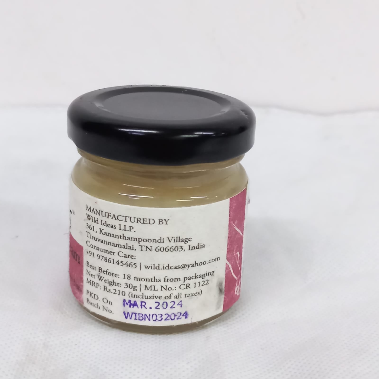 Cream | Deep Moisturizing Cream (Wonder Care Cream) - Dryness, Itches, Rashes & Burns - Wild Ideas - 30gm
