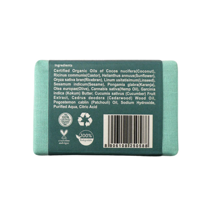 Oil Soap - Cucumber - Rustic Art - 100gm