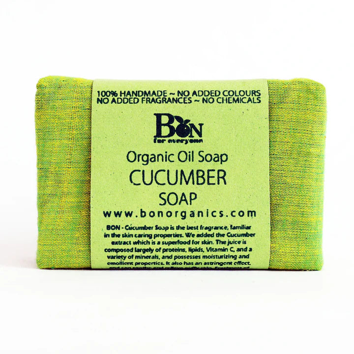 Soap | Oil Soap – Cucumber Soap - Bon Organics – 100gm