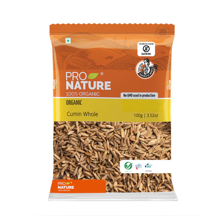 Cumin | Whole - Pro Nature - 100gm