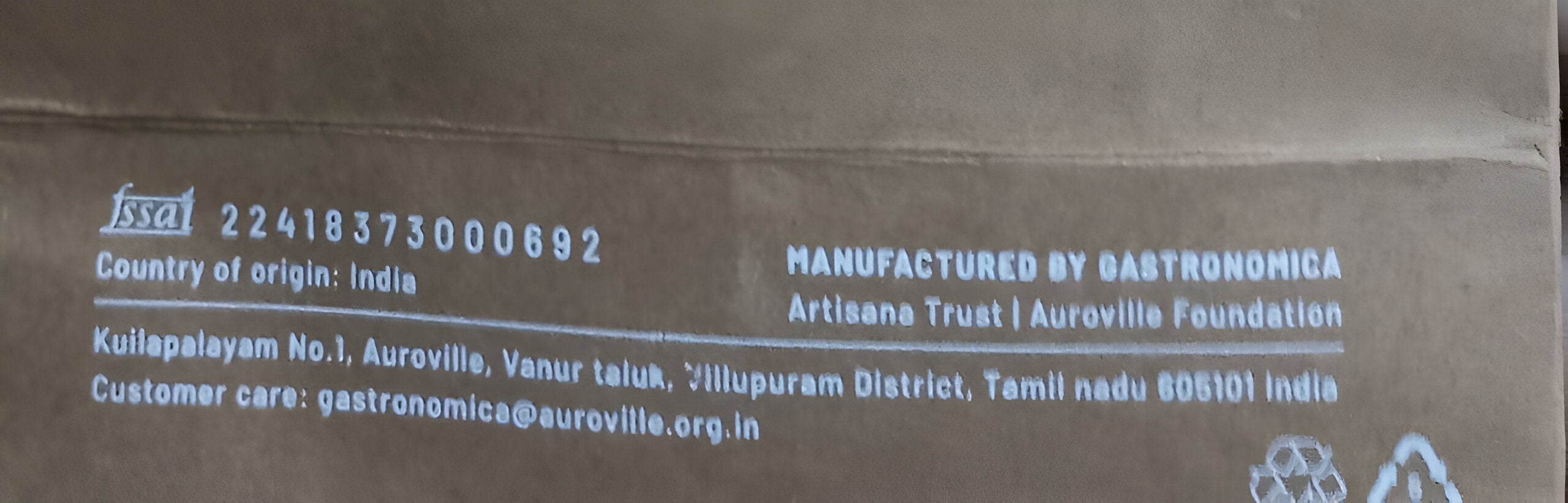 Pasta | Tagliatelle Whole Wheat - 100% Natural - Gastronomica - 250gm