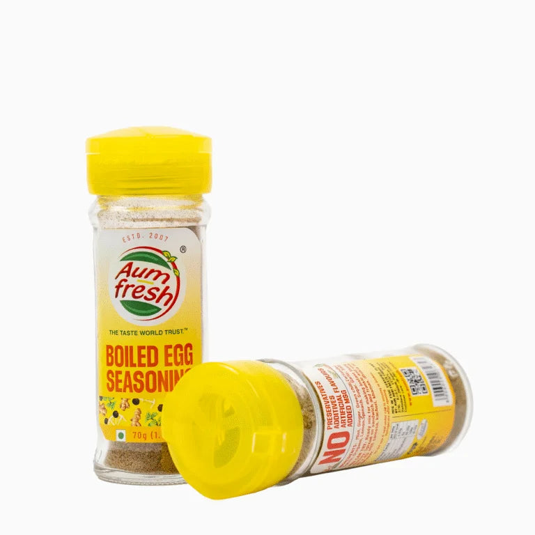 Boiled Egg Seasoning- No Additives, No Artificial Flavours & Preservatives Free - Aum Fresh - 70gm