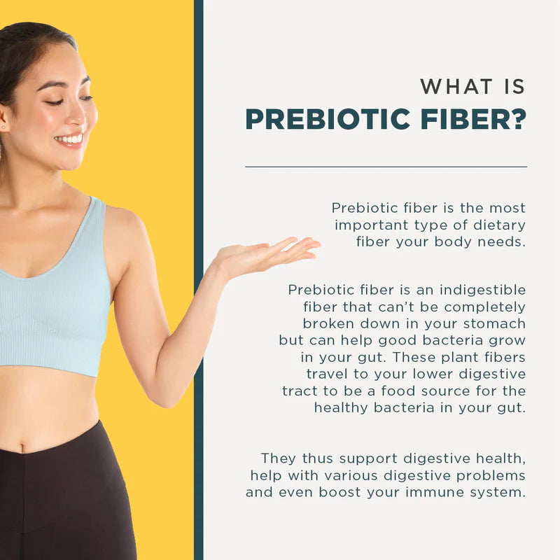 Daily Fiber | 17 Superfoods - Plant Based Prebiotic Fiber Blend For Digestive Balance - Pina Colada Flavor - Vegan, Gluten Free, No Gmo, No Preservatives, Sugar Free & Helps Improve Digestion - Wellbeing Nutrition - (30 Serving) - 240gm