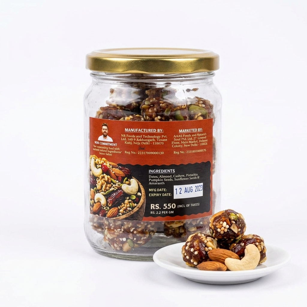 Ladoo | Date Amaranth Ladoo (Nut & Seed) - Vegan, Gluten Free-No Preservatives – Nature&