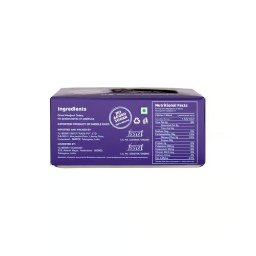 Dates | Majestic Medjoul – Natural – No Added Sugar & No Added Preservatives – Flyberry – 800gm
