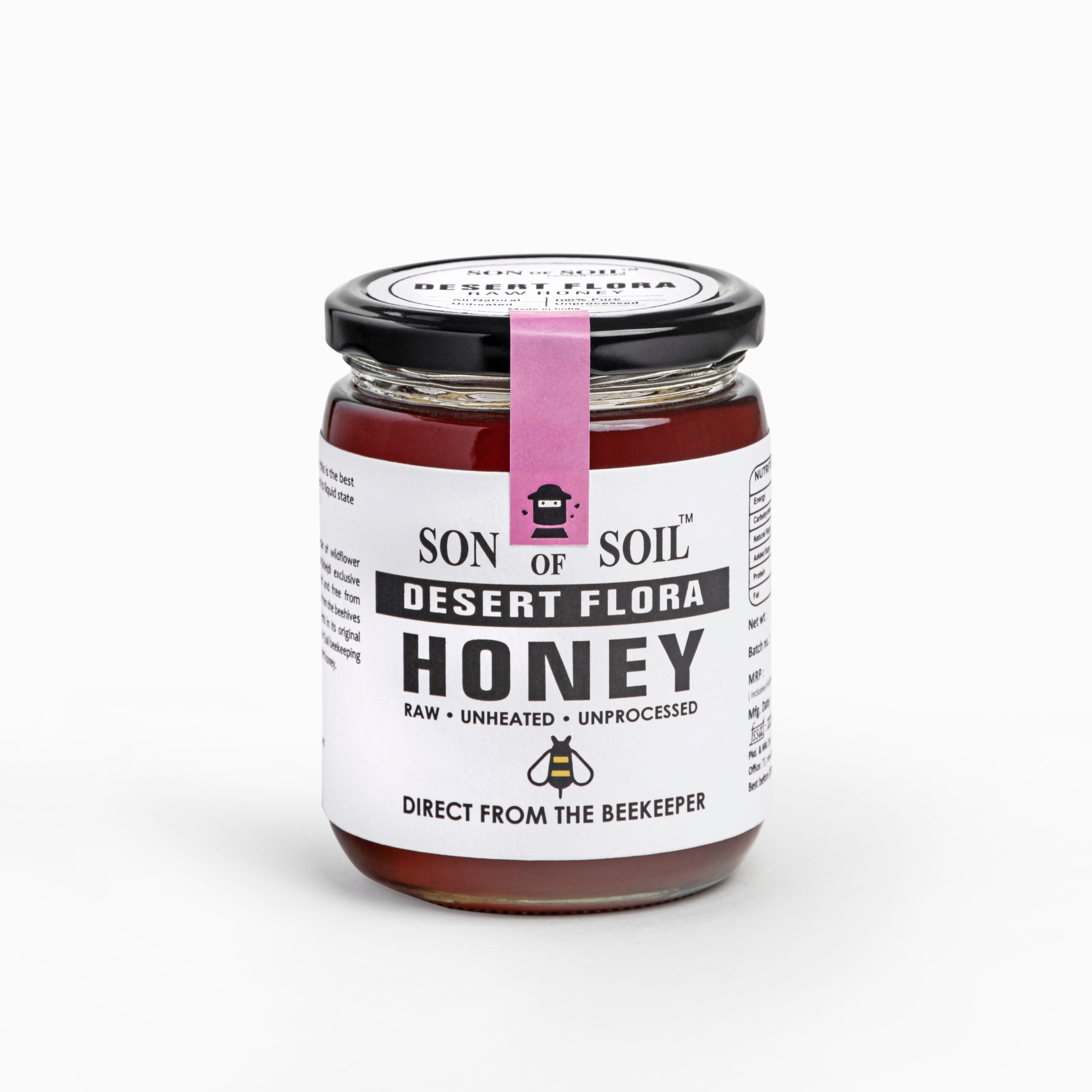 Honey | Dessert Of Flora - Raw - Unheated - Unprocessed - Son Of Soil - 665gm
