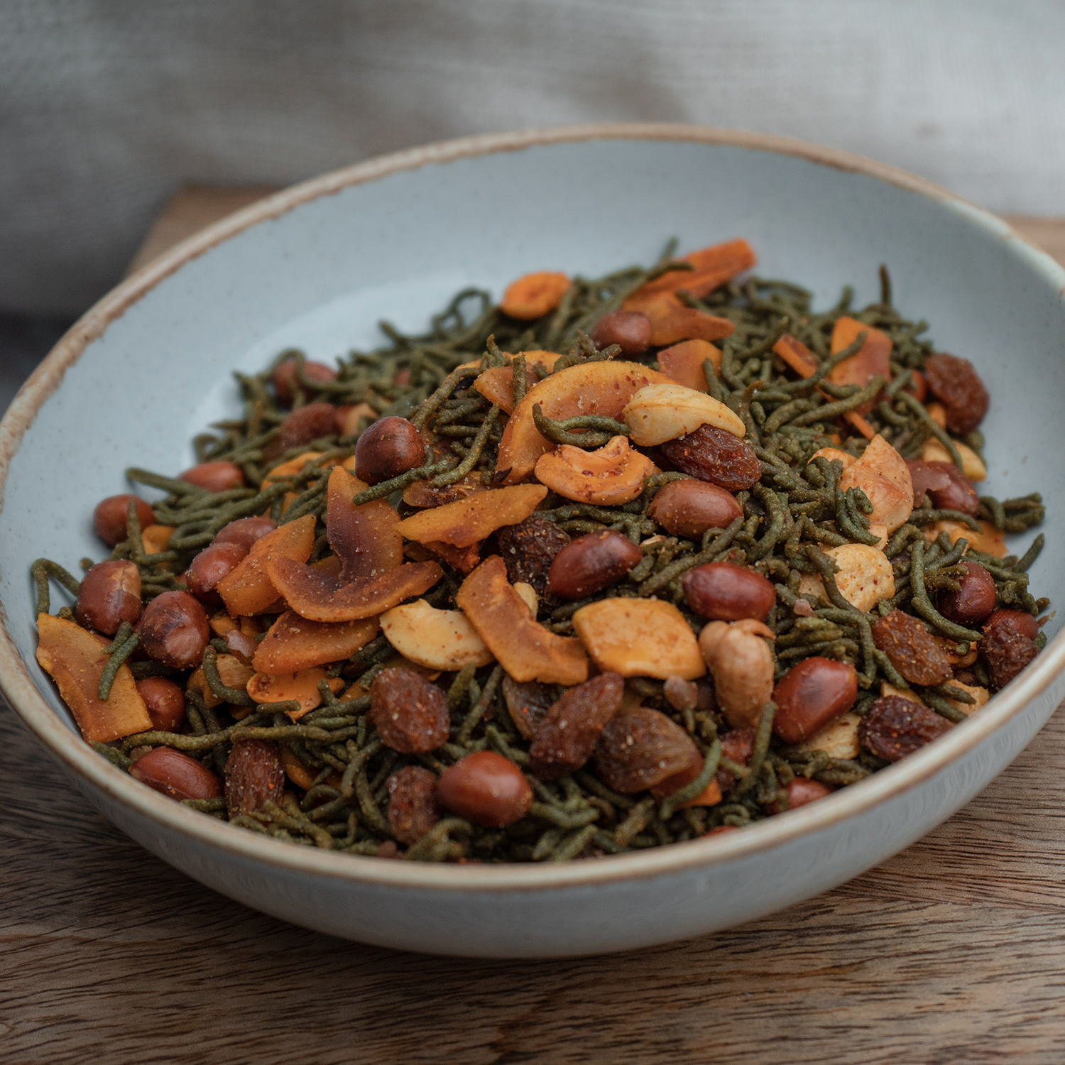 Namkeen Mix | Desi - Gluten Free, No Maida, Soya Free, Zero Trans Fat, Diabetic Friendly & Grain Free - Get Sorted - 100gm