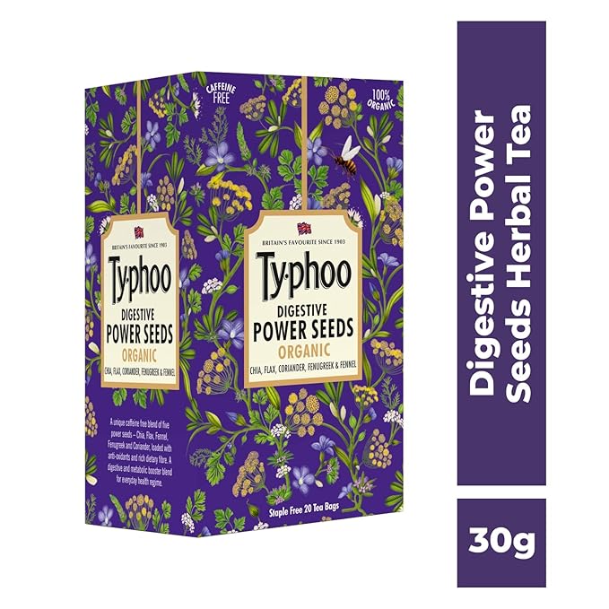 Digestive Power Seeds Organic - Typhoo - 20Tea Bags