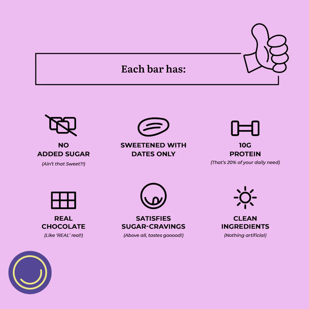 Chocolate Bar | Double Chocolate Duet (Protein Bar) – 10g Protein – Real Chocolate – No Added Artificial Preservatives & No Added Sugar – Freely – 44gm