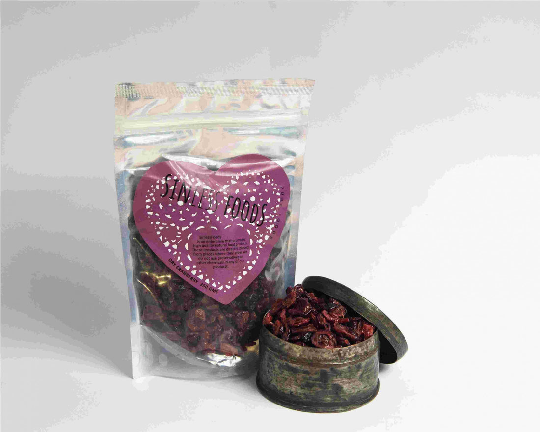 Cranberries | Dried – Sinless Foods – 250gm