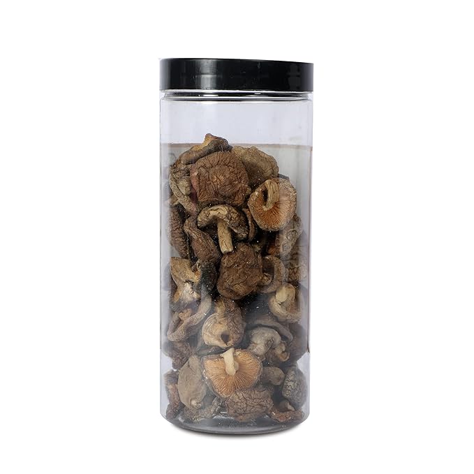 Dried Shiitake Mushrooms | 100% Natural - Chemical Free & No Added Preservatives - The Mushroom Hub - 100gm