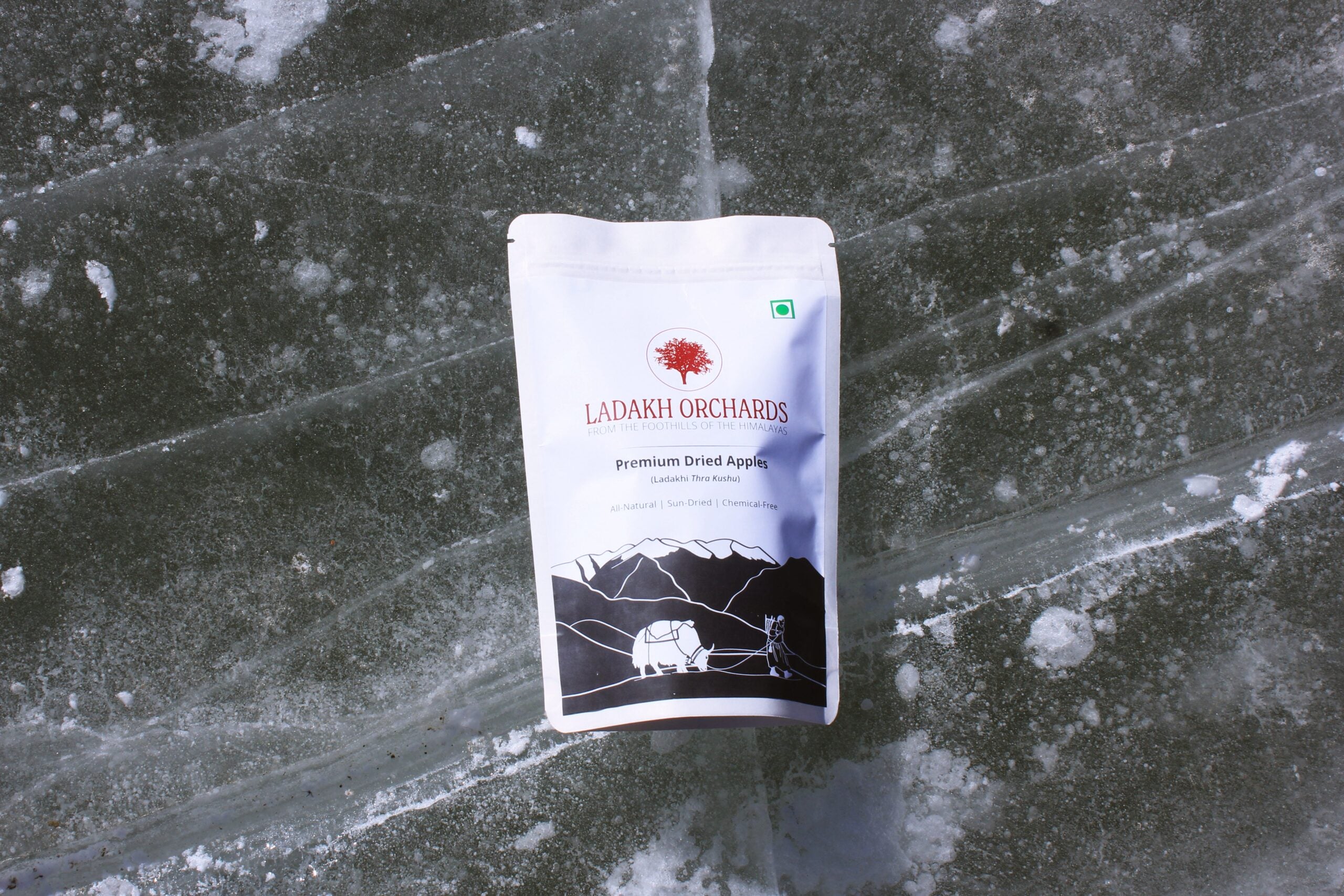 Apples | Dried Apples (Ladakhi Thra Kushu) - From The Foothills Of The Himalayas - Sun Dried - All Natural & Chemical Free - Ladakh Orchards - 250gm