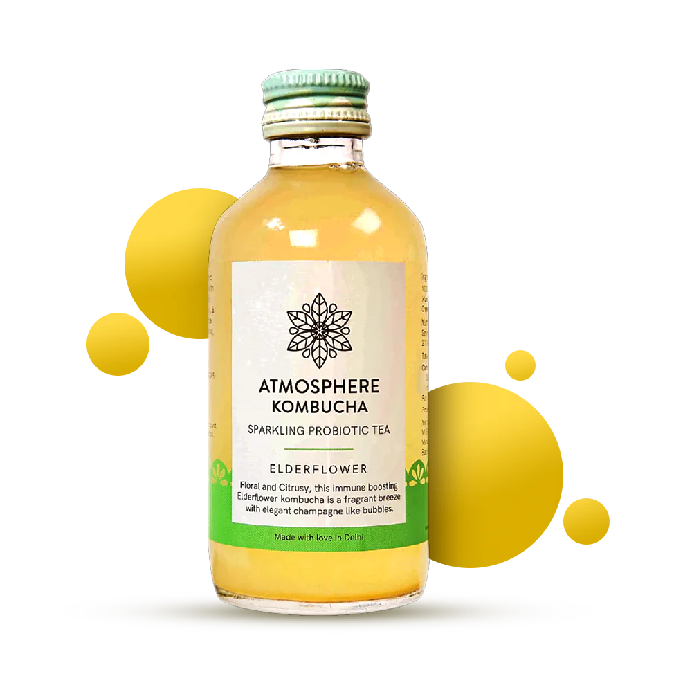 Elderflower – Kombucha – Atmosphere – 210ml