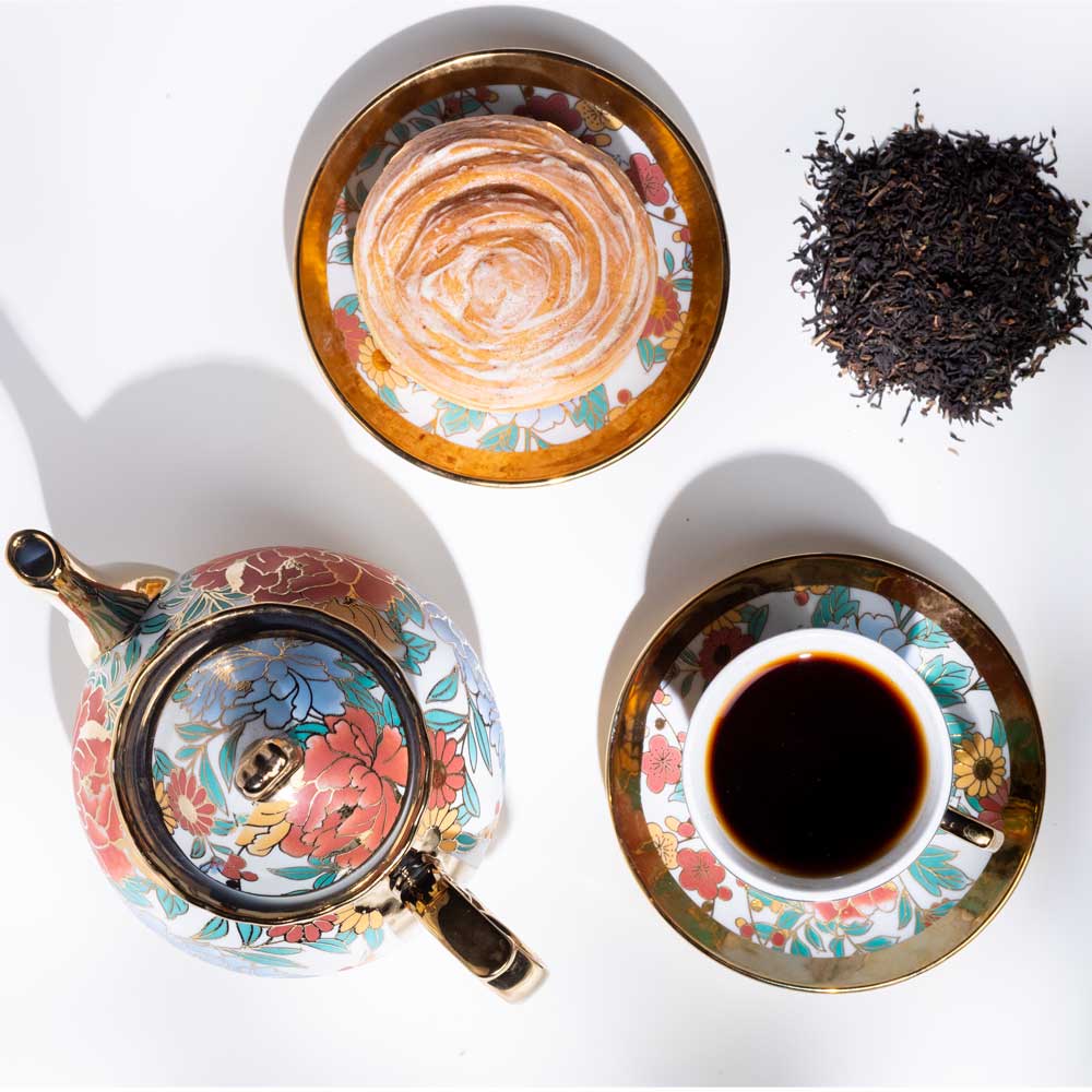 Tea | English Breakfast Black Tea Blend - Bold, Malty With Floral Notes - Assam & Darjeeling - USDA Organic - Luxmi Estate - 100gm