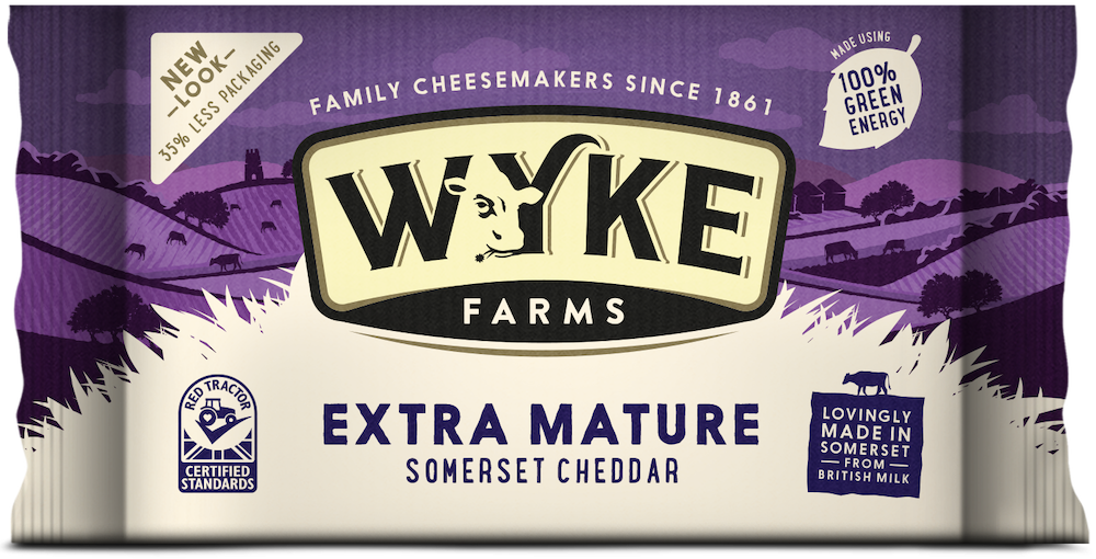Extra Mature Cheddar Cheese – Wyke Farms – 200gm