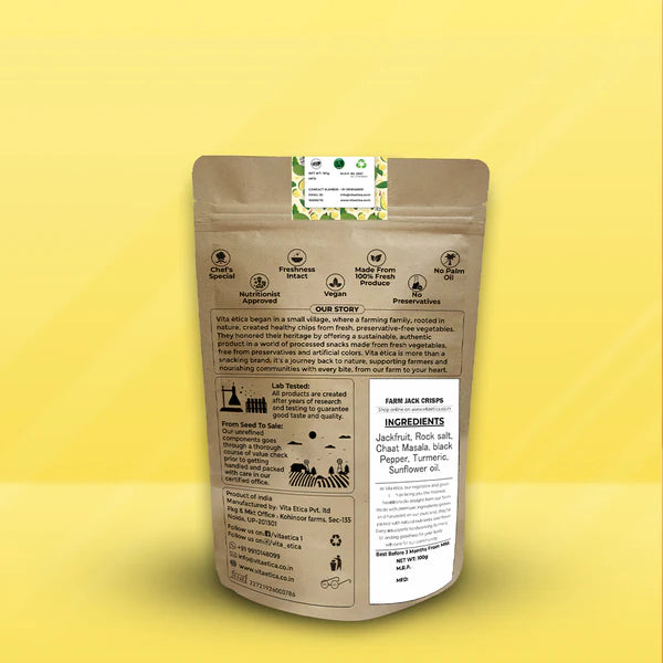 Chips | Farmjack Crisps (Jackfruit Chips) - Baked - Chef&