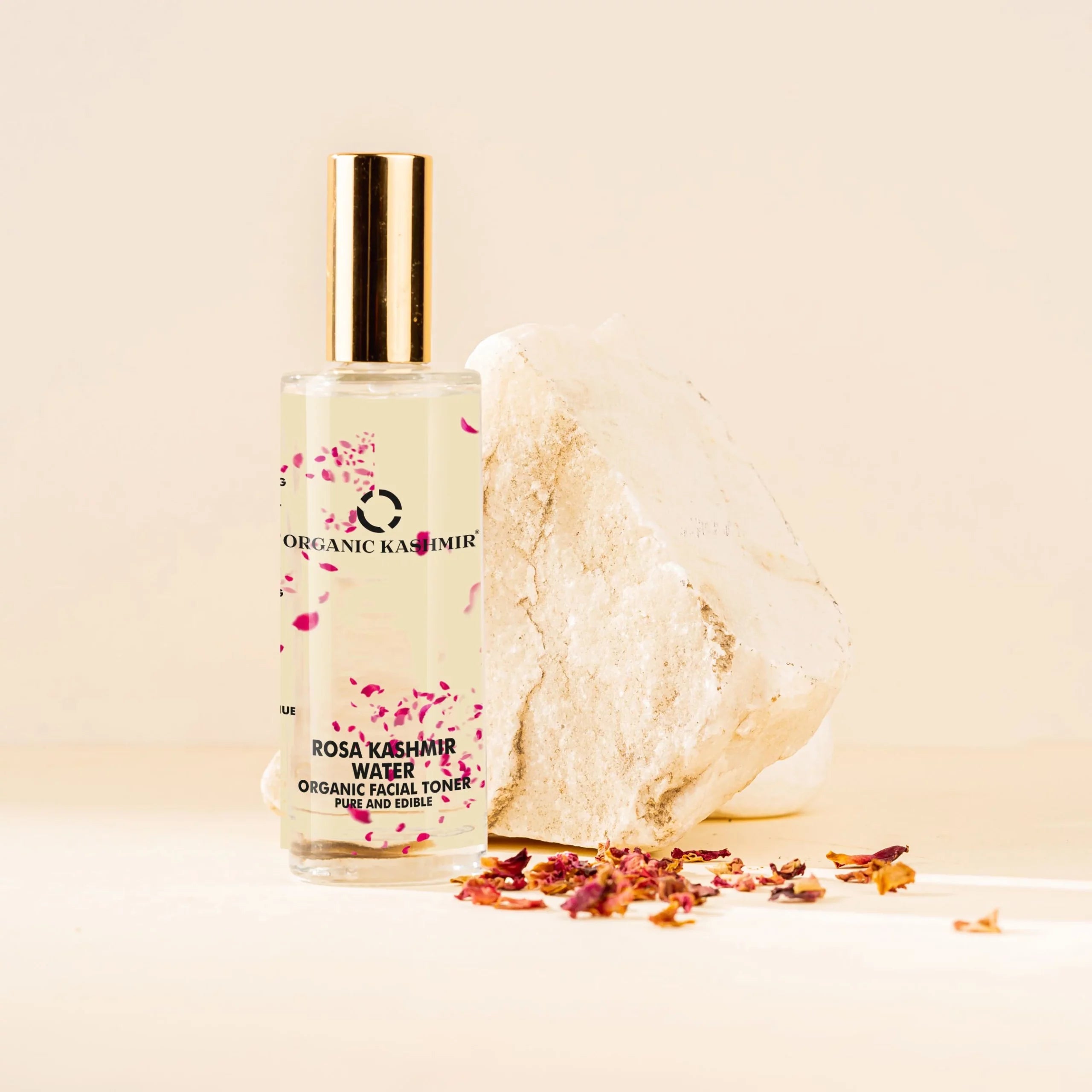 Rose Water | Kashmir - Facial Toner Pure And Edible - Organic - Cruelty Free - Organic Kashmir - 120ml