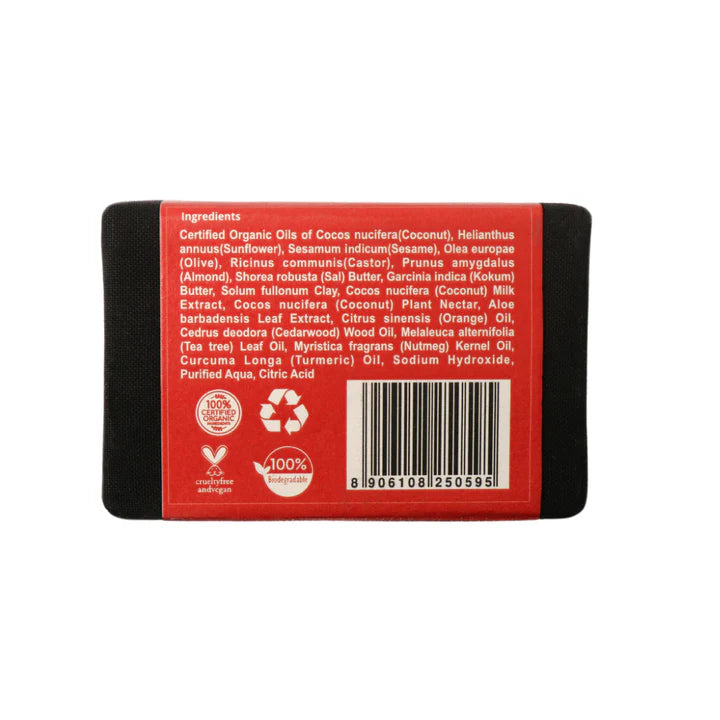 Organic Facial Soap - Rustic Art - 100gm