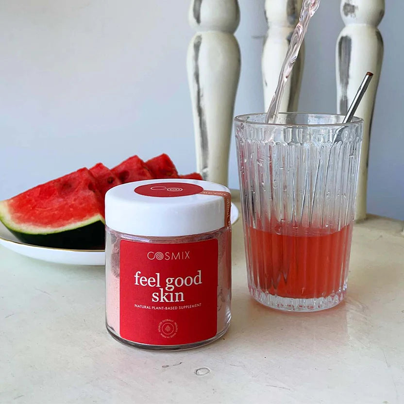 Feel Good Skin | For Strong, Supple And Healthy Skin From Within - Natural Plant Based Mixes – No Added Artificial Flavours & No Added Colour – Cosmix – 60gm